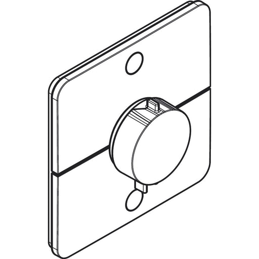 Hansgrohe - Thermostat UP ShowerSelect Comfort Q Fertigset 2 Verbraucher MSW