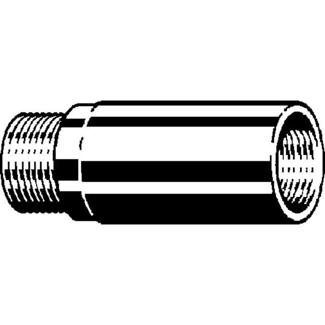 Viega - Verlängerung 3525 3/4 AG x 3/4 IG x 50mm Rotguss