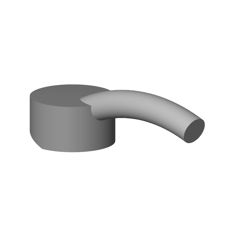 Dornbracht - Griff Ersatzteil 90208704100 chrom