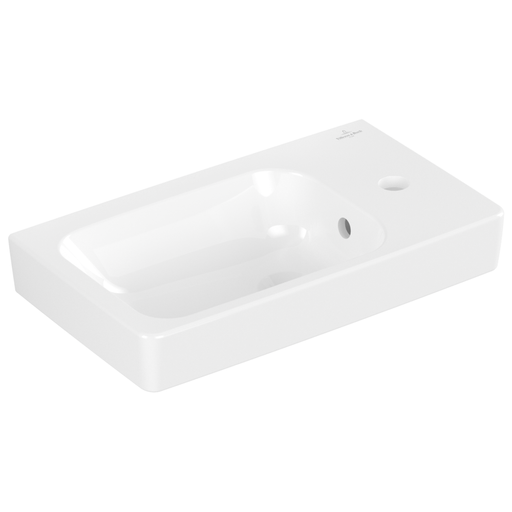 VILLEROY & BOCH - HWB Architectura 480x275mm re-eckig BP li 1HL. m. ÜL. Weiß Alpin cplus
