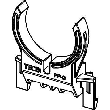 TECE SE - Spülrohrhalter für 8 cm Spülkasten