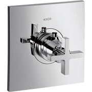 Hansgrohe - Fertigset UP Thermostat AXOR CITTERIO 39716000 chrom m.Kreuzgriff
