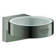 Grohe - Halter SELECTION 41027 für Glas/Seifenspender hard graphite geb