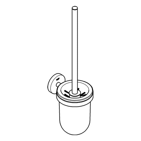 Grohe - Toilettenbürstengarnitur ESSENTIALS 40374 warm sunset gebürstet