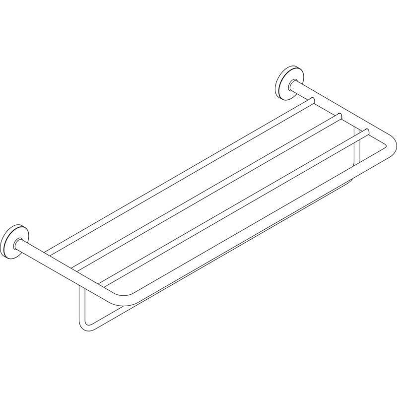 Hansgrohe - Handtuchablage mit Handtuchhalter Axor Universal Circular BRG
