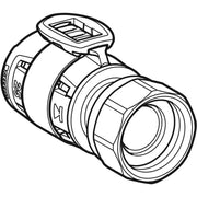Geberit Vertriebs - FlowFit Übergang mit Überwurfmutter SiBr d25-G2