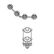 Walraven - Schienenverb.135G.RAPID RAIL 6584051 p.S sendzimirverzinkt, pass. zu WM 0,1,15,2