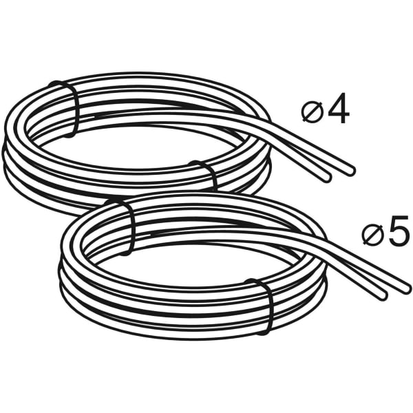 Geberit Vertriebs - Doppelpneumatikschlauch, zu Bet. Typ 70 u. Sigma 70 bis 04.2023
