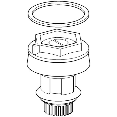 Grohe - Kolben 43447 komplett für WC-Druckspüler Aufputz