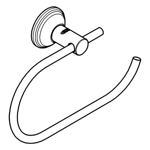 Grohe - WC-Papierhalter ESSENTIALS Authentic 40657 chrom