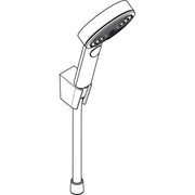 Hansgrohe - Porterset PULSIFY 105 3jet mit Brauseschlauch 1600mm mattschwarz