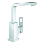 Grohe - Waschtisch EHM EUROCUBE 23135 hoher Auslauf m. Zugst.-Ablaufgrt. chrom