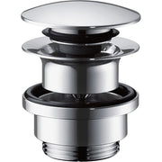 Hansgrohe - Ablaufventil Push-Open AXOR DN32 chrom mit Überlaufloch