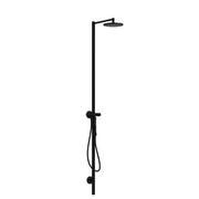 Hansgrohe - Duschsäule Axor Starck mit Thermostat und Kopfbrause 240 1jet mattschwarz