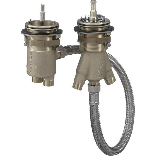 Hansgrohe - 2-Loch Thermostat Grundkörper AXOR externer Auslauf für Wannenrandmontage