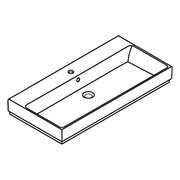 Grohe - Waschtisch Cube Keramik 39386 100cm PureGuard alpinweiß
