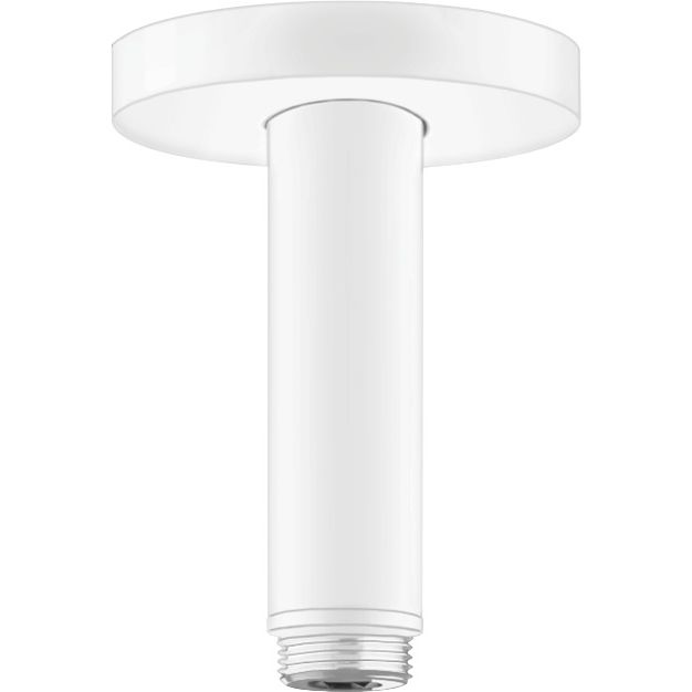 Hansgrohe - Decken-Anschlussstück S DN15 100mm mattweiß