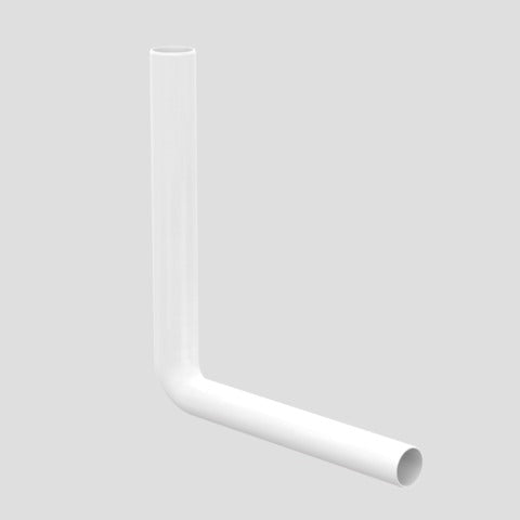 Sanitärtechnik Eisenberg - Spülbogen d:50x44 H:390 L:350 weiß (wie 118.006.11.1 )