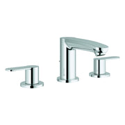 Grohe - 3-Loch WT-Armatur EUROSTYLE C 20208 Zugstangen-Ablaufgarnitur chrom