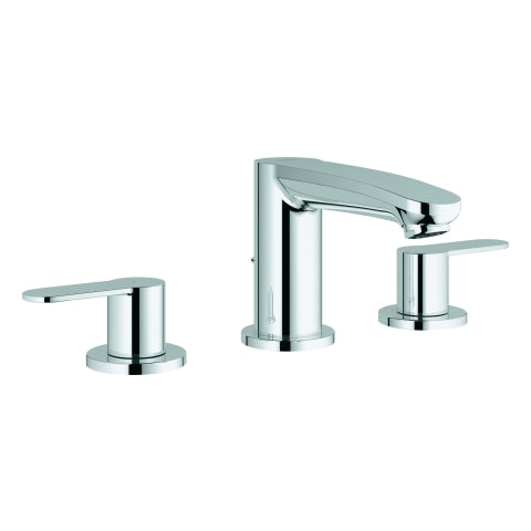 Grohe - 3-Loch WT-Armatur EUROSTYLE C 20208 Zugstangen-Ablaufgarnitur chrom