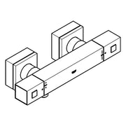 Grohe - THM-Brausebatterie GROHETHERM Cube 34488 eigensicher chrom
