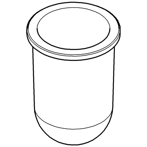 Grohe - Ersatzglas ESSENTIALS 40393 für Toilettenbürstengarnitur