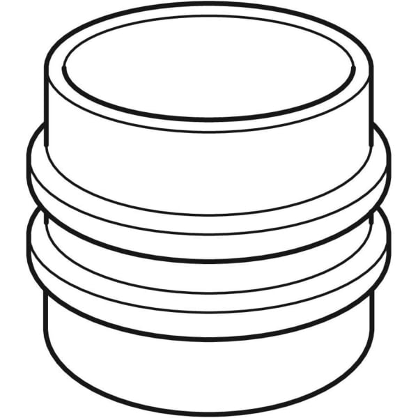 Geberit Vertriebs - PE Doppelbundbuchse d250 371.751.16.1