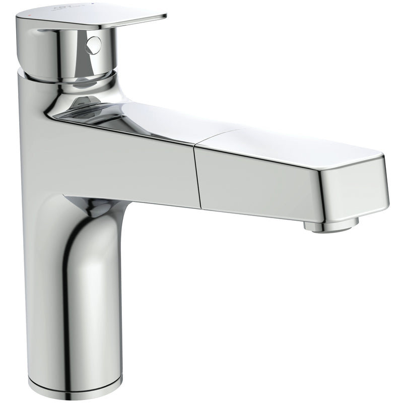 Ideal Standard - Küchenarmatur CERAPLAN m.h.Auslauf Ausld.210mm 1-Funktions-Handbrause Chrom