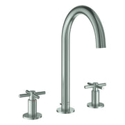 Grohe - 3-Loch-WT-Batterie Atrio 20643 Rohrauslauf Kreuz-Griff supersteel