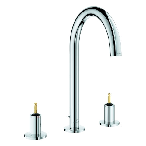Grohe - 3-L-WT-Batterie Atrio Private C. 20593 für Hebelgriffe chrom