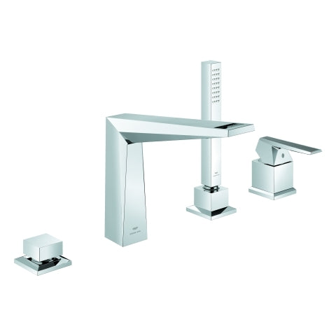 Grohe - 4L-Wannenkomb. Allure Brilliant PC 29523 Griff Rändelstruktur chrom