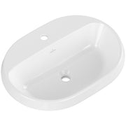 VILLEROY & BOCH - Einbauwaschbecken Architectura 600x 450mm ov 1HL. o. ÜL. Weiß Alpin cplus