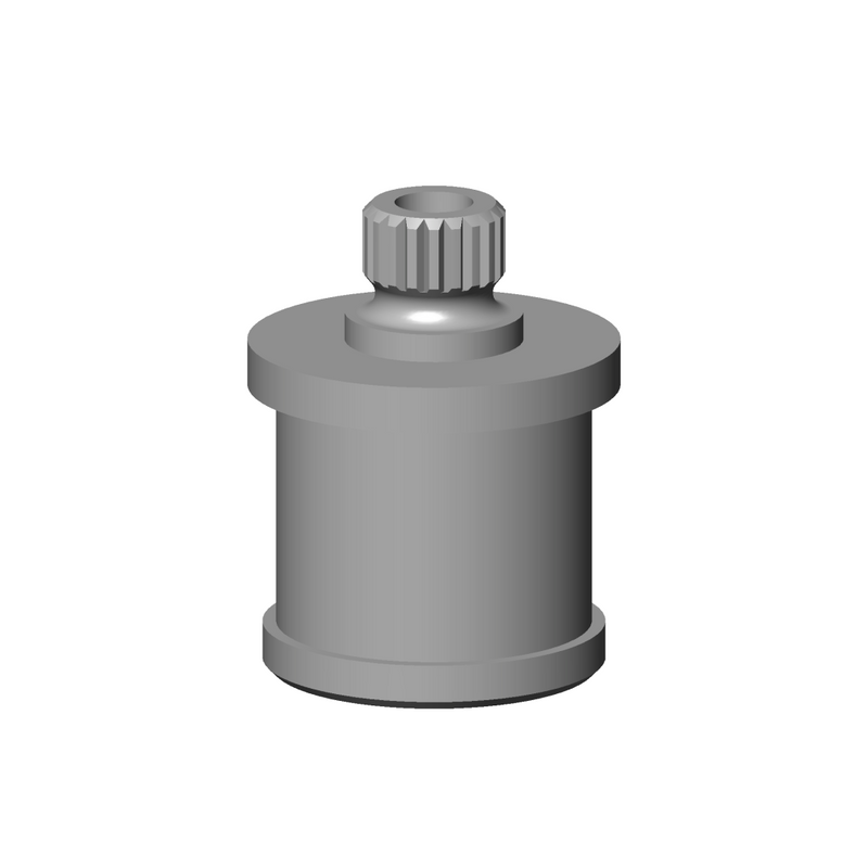 Dornbracht - Rastbuchsenaufnahme Ersatzteile 091212008 D.20x25,5mm platin gebürstet