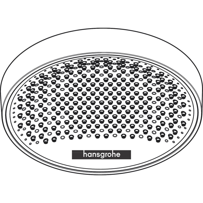 Hansgrohe - Kopfbrause RAINFINITY 250 1jet Deckenmontage BBR