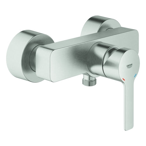 Grohe - EH-Brausebatterie LINEARE 33865 Wandmontage supersteel