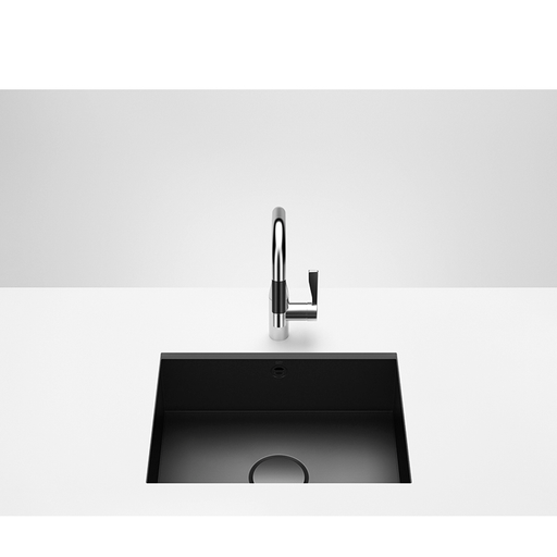 Dornbracht - Küchenbecken aus glasiertem Stahl 38550002 schwarz matt