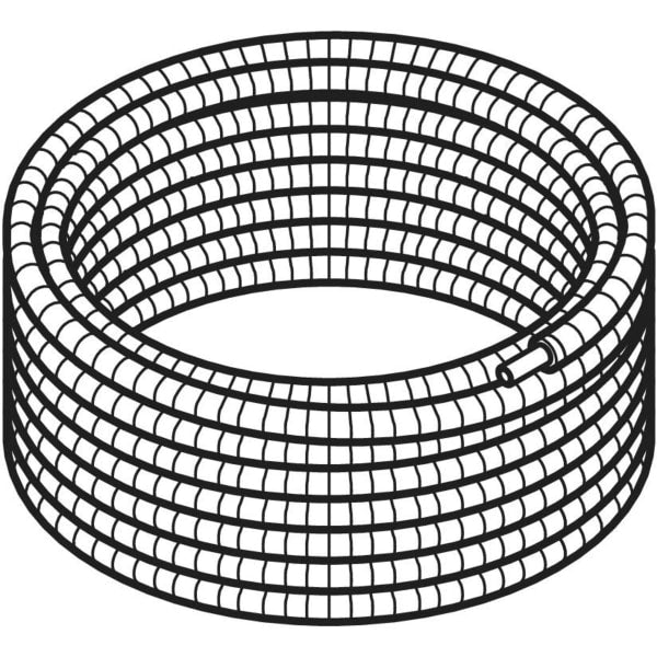 Geberit Vertriebs - Systemrohr PB, in Schutzrohr Rollenware d16, D=2,7cm, L:50m