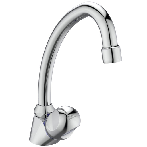 Ideal Standard - Standventil mit hohem Auslauf ALPHA B1841A 155mm m.schwenkb. Auslauf chrom