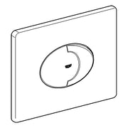 Grohe - Abdeckplatte SKATE AIR waagerecht 38506000 chrom 2-Mengen + Start/Stopp
