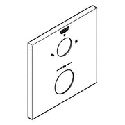 Grohe - Rosette 49102 eckig für Thermostat-Fertigmontagesets chrom