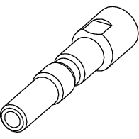 TECE SE - TECEdrainway Adapter Hochdruckreiniger Nilfisk Stecknippel D12