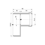 Wavin - Reduktion AS+ DN 100x50 kurz