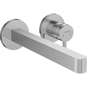Hansgrohe - 2-Loch Waschtischmischer Unterputz FINORIS F-Set langer Auslauf chrom