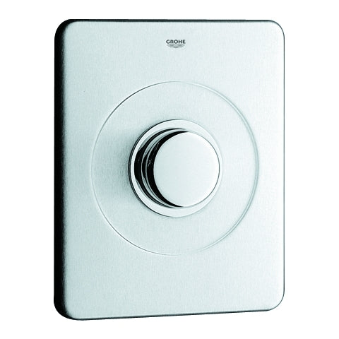 Grohe - Abdeckplatte Edelstahl 43901000 für Wandeinbau-Spülkästen
