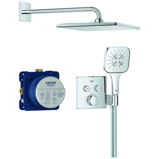 Grohe - UP-D.system Grohtherm SmartControl 34865 THM eckige Form 2 ASV chrom