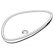 Hansgrohe - Hg Waschschüssel 800mm AXOR MASSAUD 42300000 Mineralguss weiß