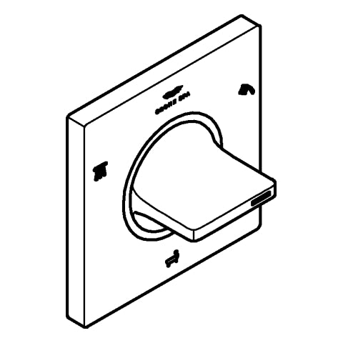 Grohe - 3-Wege-Umst. Allure 19590_1 FMS für 29033 chrom