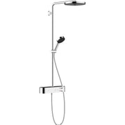 Hansgrohe - Showerpipe PULSIFY 260 1jet mit Brausethermostat Aufputz chrom