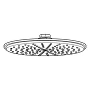Grohe - Kopfbrause RAINSHOWER C 210 28373 Durchfluss 9,5 l/min chrom