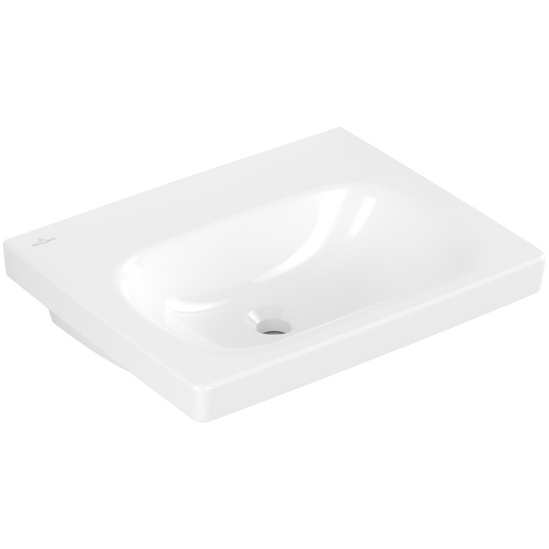 VILLEROY & BOCH - Waschbecken Skyla 5A5158 445x550mm Rechteck o. ÜL. Weiß Alpin CeramicPlus